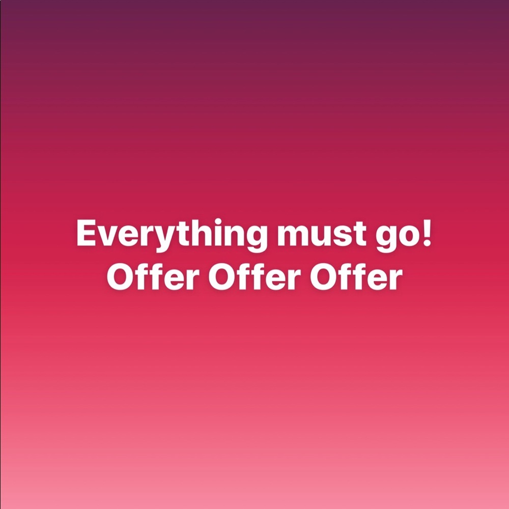 Everything in my closet